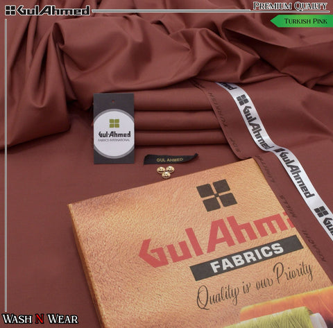 Unstitched Wash & Wear Suit (GA-MAROON)