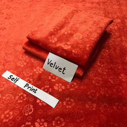 Ladies 2 PC Velvet Dress -